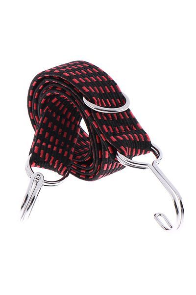 Choice 1m-red Motorcycle Bicycle Elastics Rubber Luggage Rope Cord Hooks Bikes Rope Tie Luggage Roof Rack S