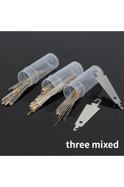 Choice Mixed Size 30pcs/box Gold Tail Sewing Needle No.22/24/26 Embroidery Fabric Cross Stitch Darning Need