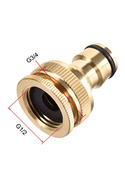 Choice Brass Faucet Tap Connector Mixer Hose Adaptor Quick Connecter 1/2 3/4 Copper Hose Coupling Adapte...