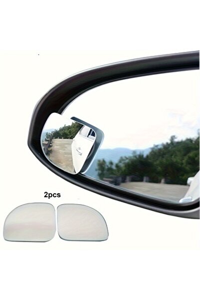 Choice 2pcs/set Adjustable HD Glass Convex Car Motorcycle Blind Spot Mirror for Parking Rear View Mirror