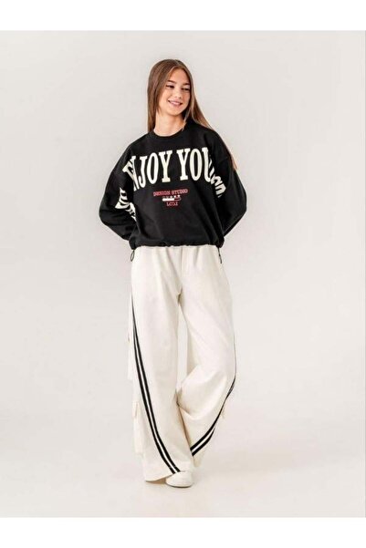 Zekids Κορίτσια Παιδιά Απολαύστε εμπριμέ φούτερ με 2 νήματα