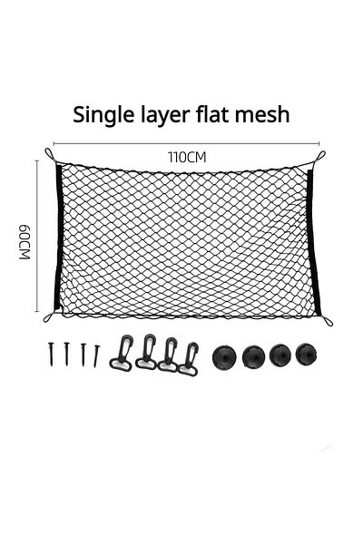 Choice Single Layer Net Car Trunk Fence Pet Dog Isolation Protective Net Sturdy Durable Elastic Isolation