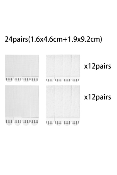 Choice 24 زوجًا - S و L 12/24 زوجًا من وسادات تثبيت إطارات الصور من شرائط لاص...