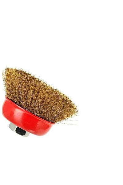 Tomax Fringed Bowl Brush 100 mm Rust Removal Deburring
