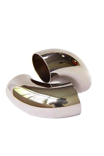 Choice 76mm 1pcs304 Stainless Steel Elbow 90 Degree Angle Elbow 1.5mm Thick 51m 60mm 63mm 76mm Sanitary But