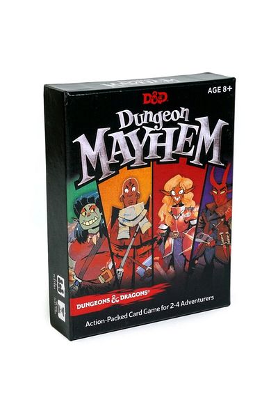 Choice Base Game Dungeon Mayhem Dungeons Dragons Card Game 120 Cards Board Game Monster Madness Party Game