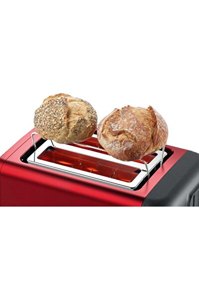 Bosch Bosch DesignLine TAT3P424 Toaster, 970 W, 2 slices, Red