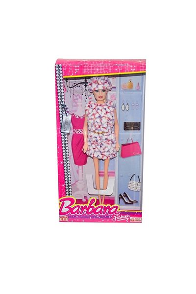 KdrElektronik Children's 296 Knitted Outfit Doll with Hat - Efe Toys