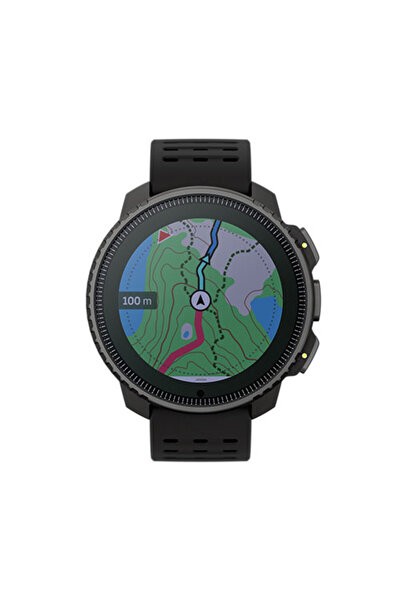 Suunto SS050978000 Vertical Solar All Black Kol Saati