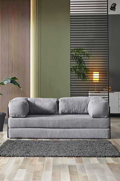 Evdemo Line Aktivite Koltuğu Çok Amaçlı Koltuk Yatak Gri