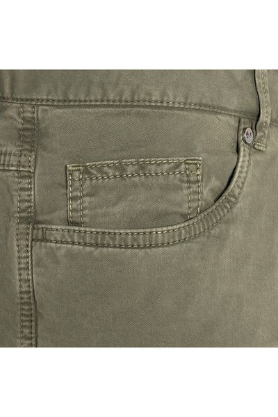 Hiltl Green 5 Pocket Wash Slim Fit Cotton Trousers