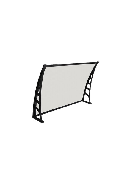 Genel Markalar Crocus Kapı Pencere Üstü Pratik Sundurma 80x120 Cm - Şeffaf