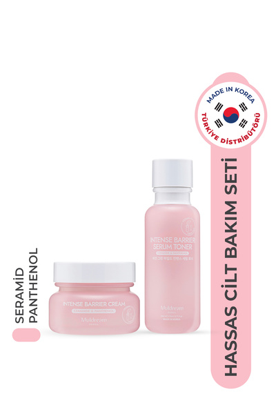 Muldream Hassas Ciltler Için Yatıştırıcı, Nemlendirici, S.o.s Bakım Seti - Ba...