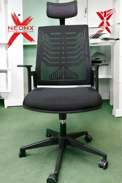 neonx /LEONA BAŞLIKLI ÇALIŞMA SANDALYESİ/OFİS SANDALYESİ/BÜRO MOBİLYASI/ÇALIŞMA ODASI