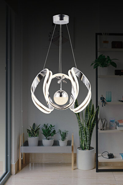 bordolux Ld 083 Toplu Model Krom 3 Renkli Salon Ve Oturma Odası Için Ideal Al...