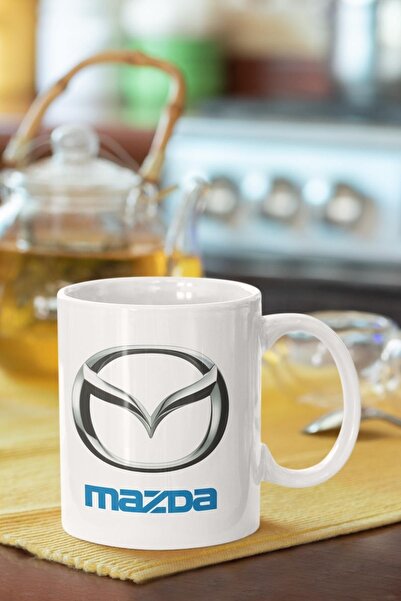 Piktorya كوب مطبوع عليه شعار مازدا هدية عصرية