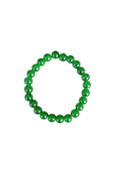PRVT Green Color Beaded Men's Bracelet