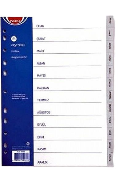Noki Noki Bookmark Cooker-Dec Pp - 5 Pack Index Separator