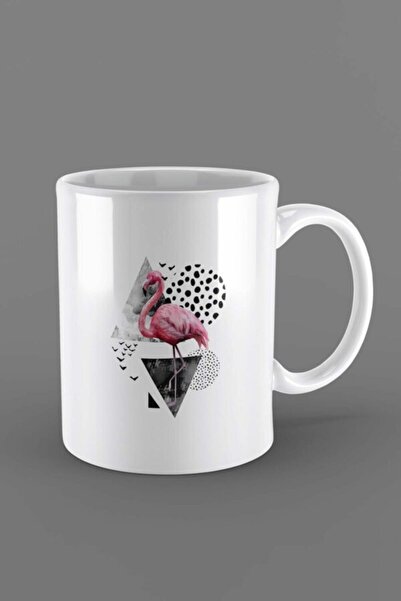 Piktorya كوب بطبعة فلامينجو