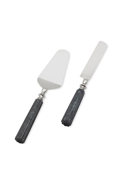 The Mia Deep Cake Serving Set 2 Pieces