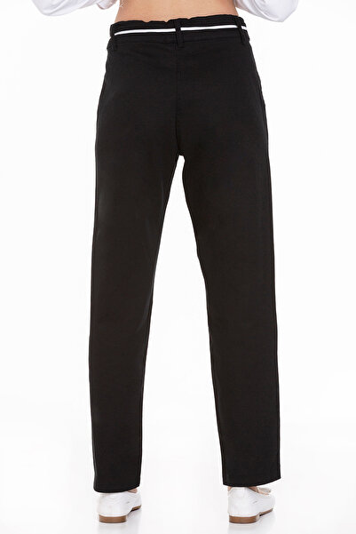 ANGELOS GIRLS Kız Çocuk Beli Ayarlanabilir Gabardin Pantolon 9-14 Yaş Lx246