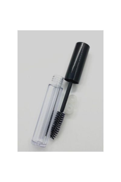 Beauty Box 3ml Clear Bottle - Mascara with Black Cap, Leak Proof Mechanism Brush