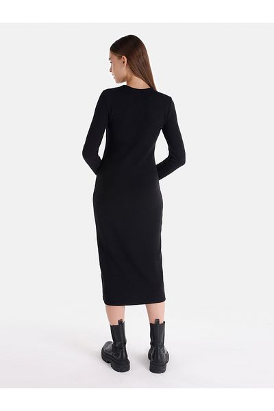 Colin's Rochie neagră Midi Slim Fit pentru femei