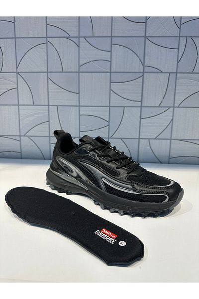 Jump 30877 Pantofi ortopedici unisex cu spumă cu memorie - Detaliu negru gri, pantofi sport confort cu memorie