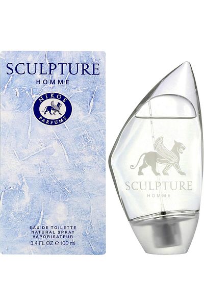 Nikos Sculpture Pour Homme by Nikos 100ml l Authentic Fragrances by Pandora's Box l