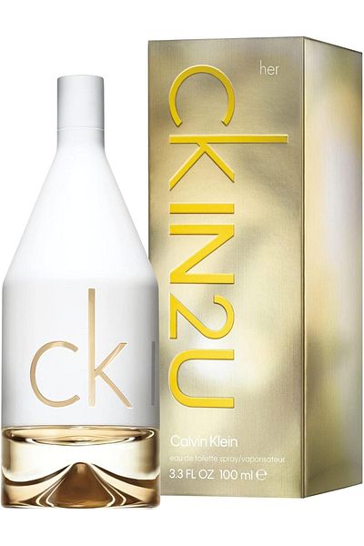 Calvin Klein CKIN2U by Calvin Klein for Women - 3.4 oz EDT Spray