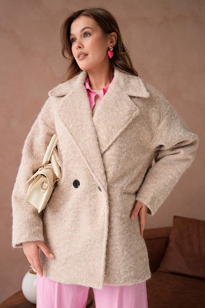 VOLT CLOTHİNG Gefütterte Wollblazerjacke für Damen