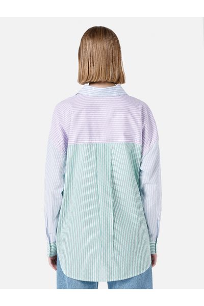 Colin's Cămașă cu mânecă lungă, multicoloră, cu gât de cămașă