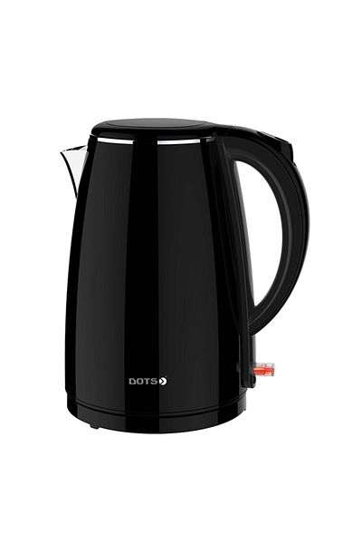 DOTS 1.7 Liter -Water Kettle - 1630 Watt - Black