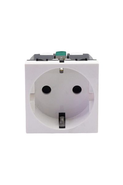 Legrand 45x45 Single System - Shebeke Socket White Armada