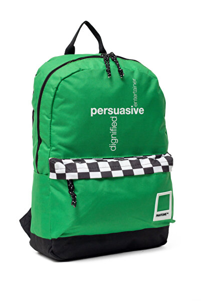 GAP Момчешка зелена раница - 45x13x30 Impertex PANTONE 76572