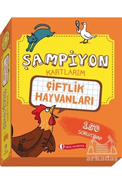 ODTÜ Geliştirme Vakfı Yayıncılık بطاقاتي البطولة - كتاب منشورات حيوانات المزر...