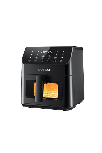 DOTS 6.5 Liter -Air Fryer - 1800 Watt - Black