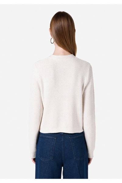 Colin's Slim Fit Women's Ecru Cardigan Cl 1067370