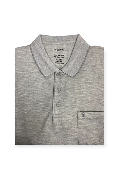 Sadık Collection تي شيرت Ercan Knitwear للرجال مقاس كبير من القطن المنسوج بيا...