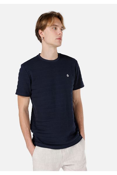 Colin's Regular Fit Crew Neck Navy Men's Short Sleeve T-Shirt Cl 1067629