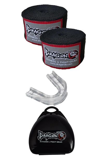 Dragondo DragonDo 5 μέτρα Elastic Boxing - Επαγγελματικό Διαφανές Σετ Προστατευτικό Δοντιών 2 τεμαχίων