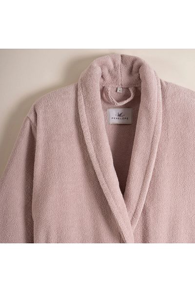 Penelope Noa Series - 100% Cotton Bathrobe L Powder
