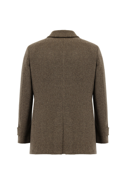 Abdullah Kiğılı Patterned Cashmere Coat