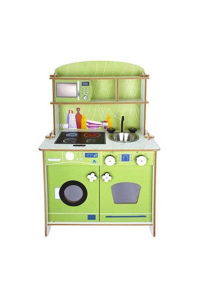 NillyToys T1025 Wooden Game Kitchen - Hobby for Reader