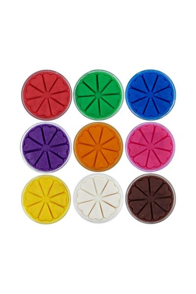 Bonnie Play Dough Bonimo Play Dough Natural Play Dough Set of 9 9*150gr