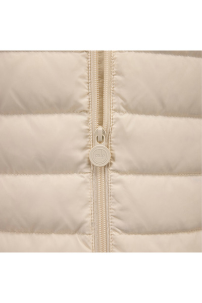 Penelope Ecru S 100% Goose Feather Coat - Lulu Collection