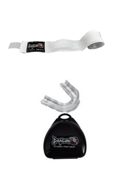 Dragondo DragonDo 5 μέτρα Elastic Boxing - Επαγγελματικό Διαφανές Σετ Προστατευτικό Δοντιών 2 τεμαχίων
