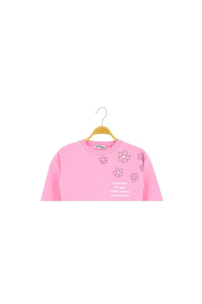 Erol 123-01-25 Μπλούζα για κορίτσι - Floral printed, 2 κλωστές, Şrd 2/10 Years