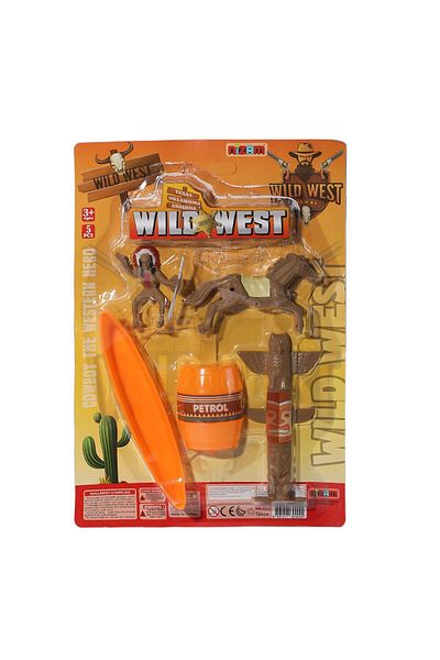 NillyToys Nzm-424 Little Wild West Playset