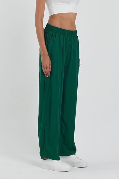Rodi Women's Baggy Trousers with Pockets - Elastic Waist 1023